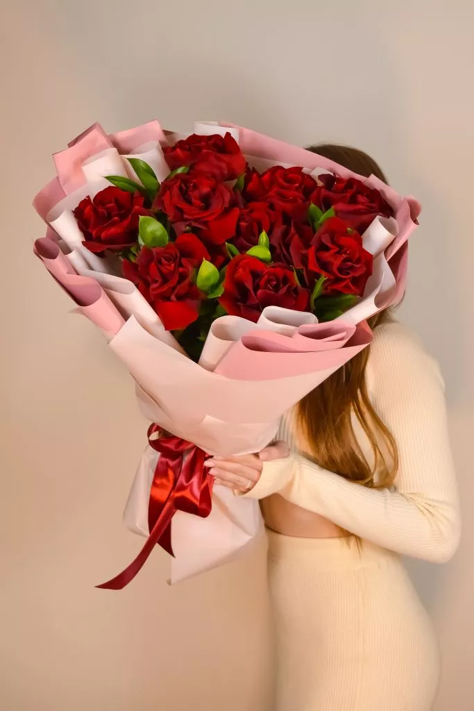 Французские розы с рускусом